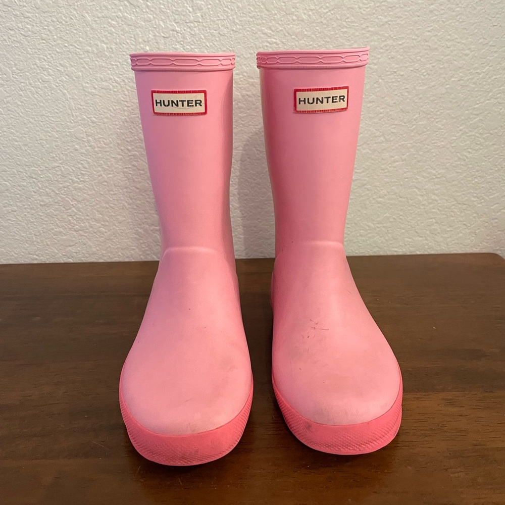 Girls hunter boots size 1